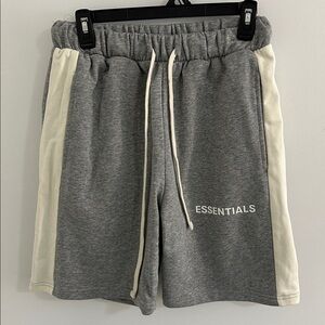 Men’s Essentials Gray Sweatshorts
